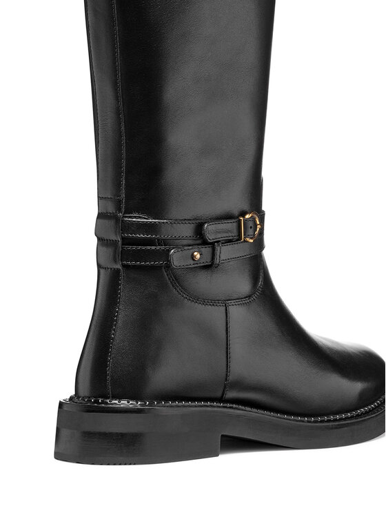 Geox Botas de equitación Geox D Serilda D56WYA 00043 C9999 Negro