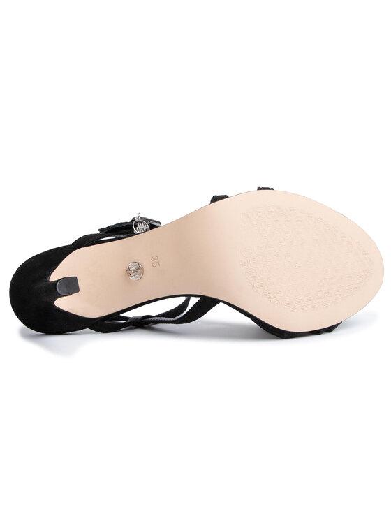 Solo Femme Sandali Solo Femme 26483-58-020/000-07-00 Črna
