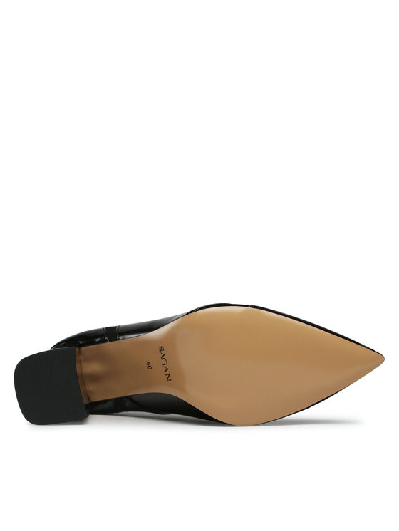 Sagan Pantofi Sagan 4927 Negru