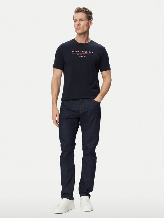 Tommy Hilfiger Tommy Hilfiger Camiseta Brand Love MW0MW44359 Azul marino Regular Fit