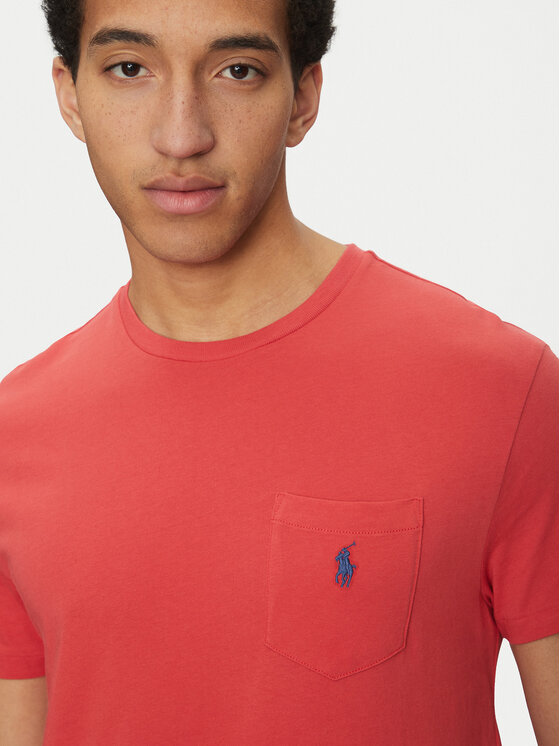 Polo Ralph Lauren Polo Ralph Lauren Majica 710704248001 Rdeča Regular Fit