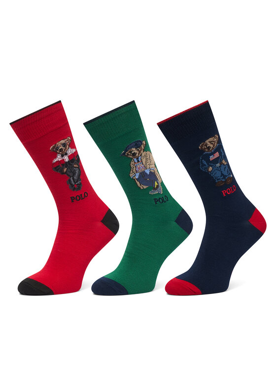 Polo Ralph Lauren Dlouhé ponožky Polo Ralph Lauren 449P22357001 Barevná