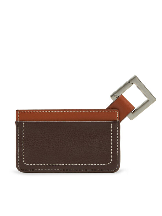 JACQUEMUS Pouzdro na kreditní karty JACQUEMUS 24E245SL125 Hnědá
