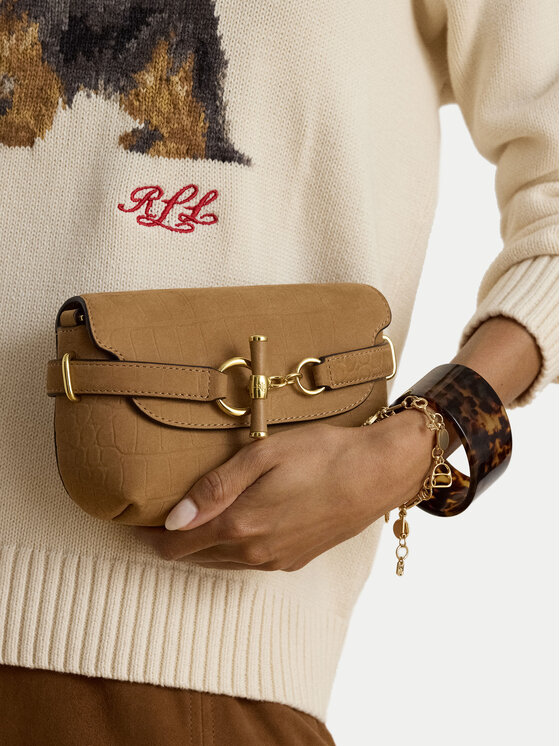 LAUREN RALPH LAUREN Τσάντα LAUREN RALPH LAUREN 431P18466001 Ανοιχτό καφέ