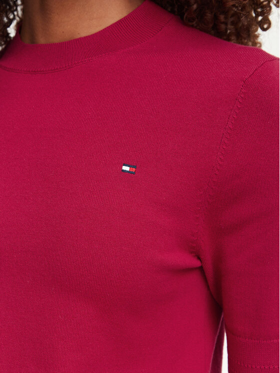 Tommy Hilfiger Tommy Hilfiger Džemper WW0WW49705 Crvena Slim Fit