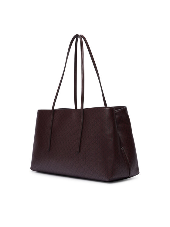 Calvin Klein Rankinė Calvin Klein Emblem Aop Medium Work Tote LV04F3786G Vyšninė