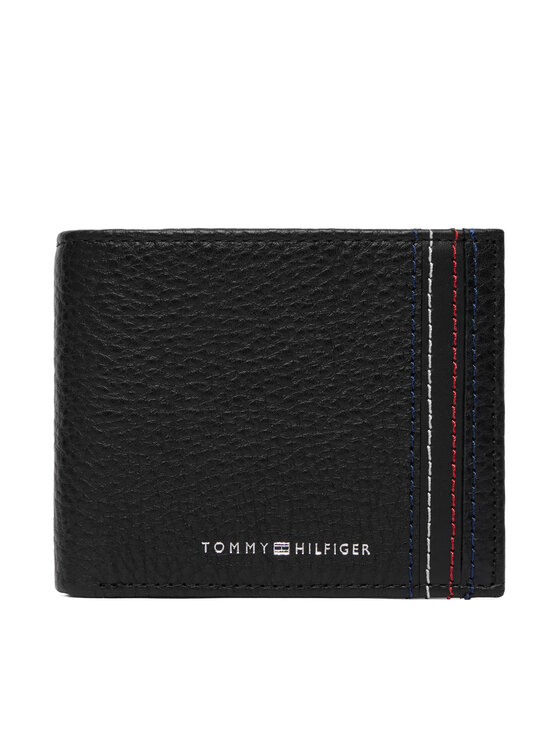 Tommy Hilfiger Portfel Tommy Hilfiger Th Central Mini Cc Wallet AM0AM14232 Czarny