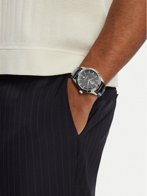 U.S. Polo Assn. Pulkstenis U.S. Polo Assn. Yale USP7370BK Melns