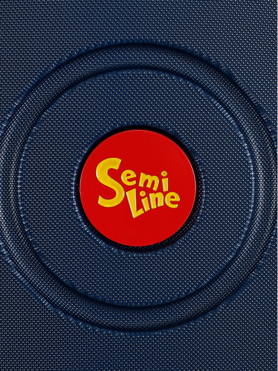Semi Line Detský kufor Semi Line T5932-2 Tmavomodrá