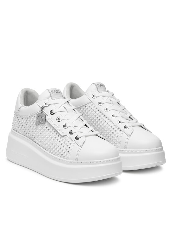 KARL LAGERFELD Sneakersy KARL LAGERFELD KL63577N Biały