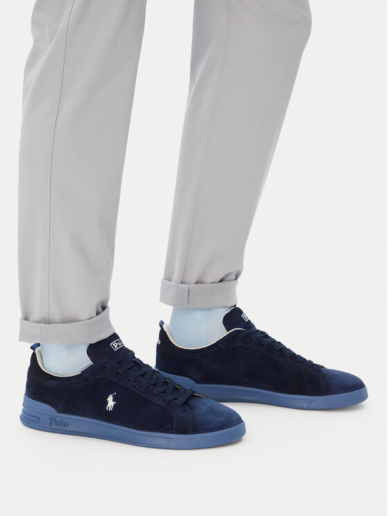 Polo Ralph Lauren Sneakersy Polo Ralph Lauren Mpolo 4/15/26 809P13080001 Granatowy