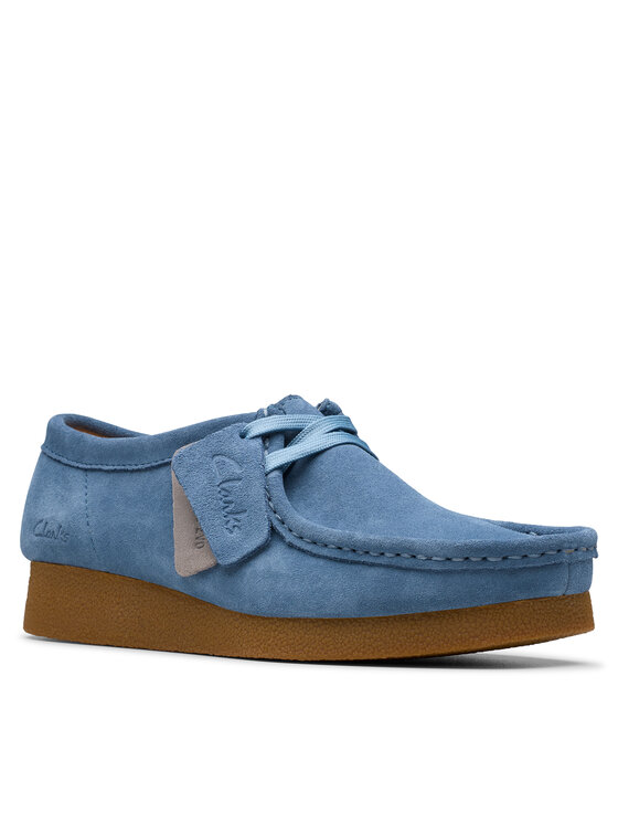 Clarks Félcipő Clarks WallabeeEVOSh 26181476 Kék