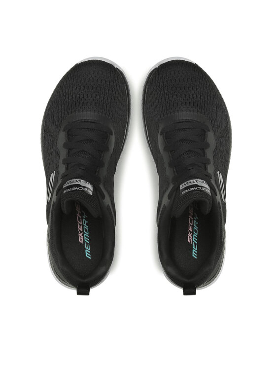 Skechers Αθλητικά Skechers Quick Path 12607/BKW Μαύρο