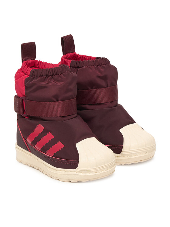 adidas Снігоходи adidas Superstar 360 Boot JR5805 Бордовий