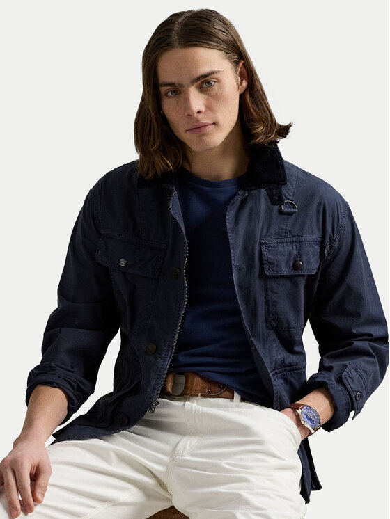 Polo Ralph Lauren Polo Ralph Lauren Póló 710671438426 Sötétkék Custom Slim Fit