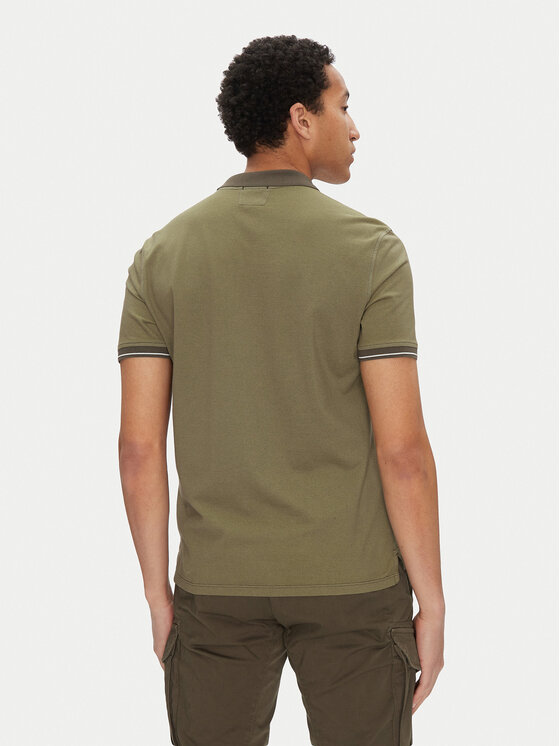 C.P. Company C.P. Company Pólóing 18CMPL130A006263G Zöld Regular Fit