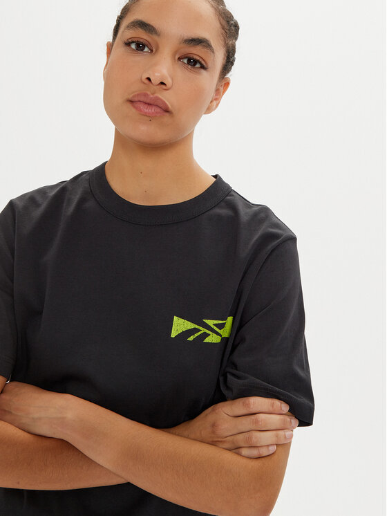 Reebok Reebok T-shirt Unisex Not A Spectator 100075624 Crna Relaxed Fit