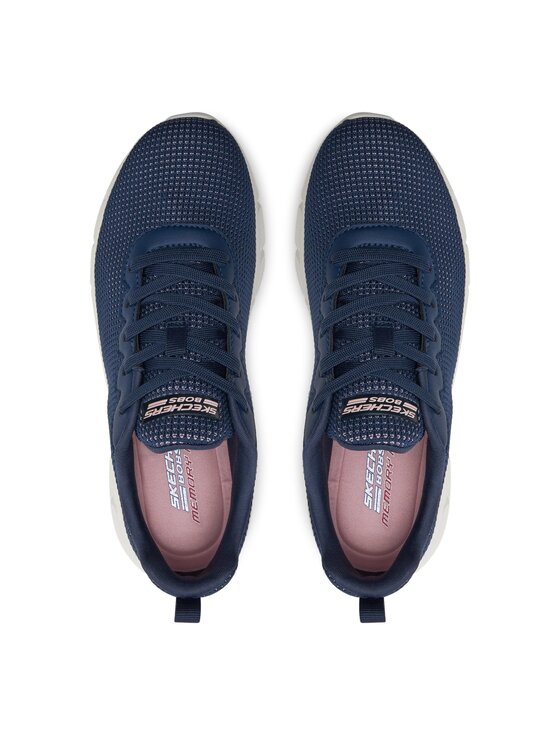 Skechers Sneakersy Skechers Bobs B Flex-Visionary Essence 117346/NVY Tmavomodrá