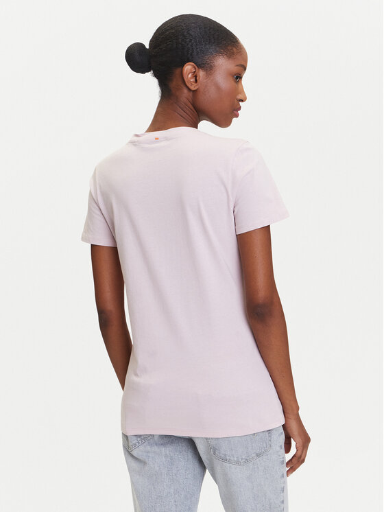 BOSS BOSS Футболка C_Elogo_5 50501139 Рожевий Regular Fit