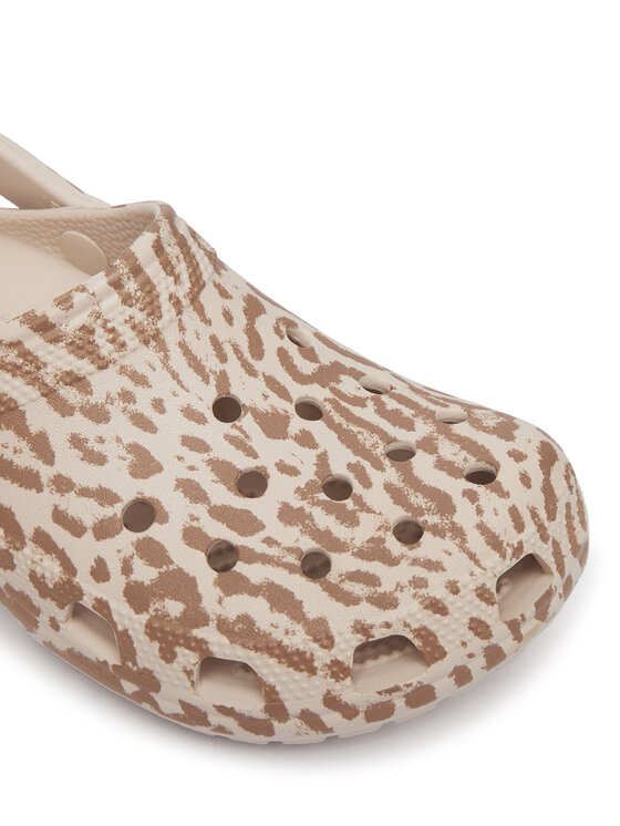 Crocs Nazouváky Crocs Classic Pop Animal Clogs 214153 Béžová
