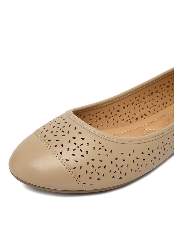 JENNY Балетки JENNY CEO-39408-301 Бежевий
