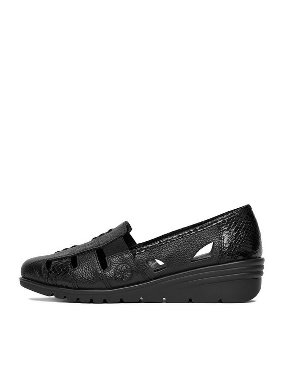 Rieker Polobotky Rieker L5358-00 Černá