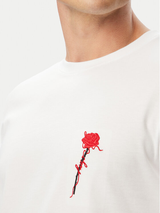 HUGO HUGO Camiseta Diflow 50574447 Blanco Regular Fit