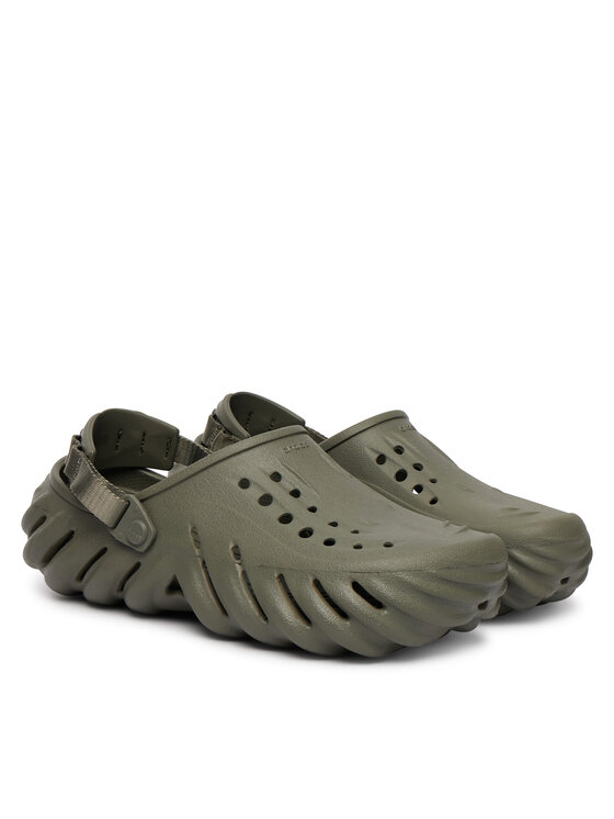 Crocs Шльопанці Crocs Echo Clog 207937 Зелений