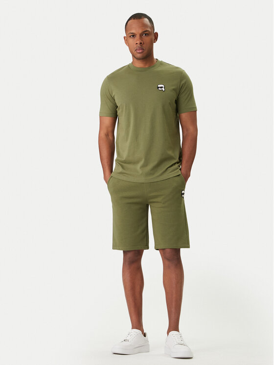 KARL LAGERFELD KARL LAGERFELD Camiseta 755710 562224 Verde Regular Fit