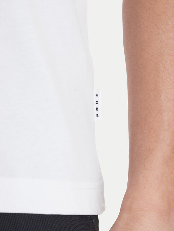 Jack & Jones Jack & Jones Majica Fusion 12289870 Bela Relaxed Fit