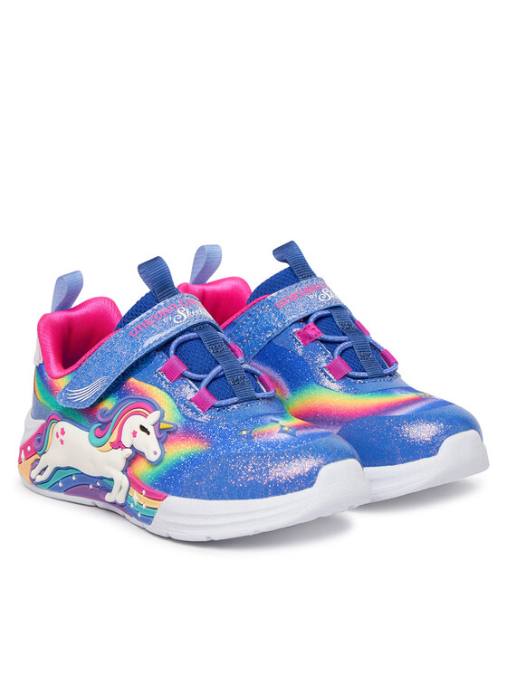 Skechers Снікерcи Skechers S-Lights: Unicorn Chaser 302298N/BLMT Голубий