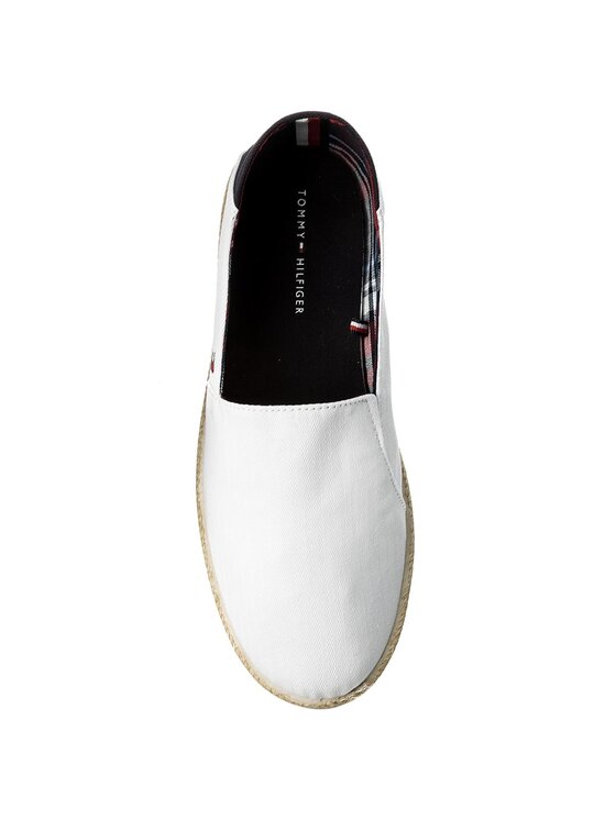 Tommy Hilfiger Εσπαντρίγιες Tommy Hilfiger Easy Summer Slip On FM0FM00569 Λευκό