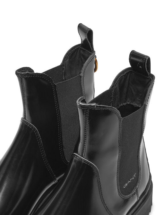 Gant Kotníková obuv s elastickým prvkem Gant 29551762 Černá