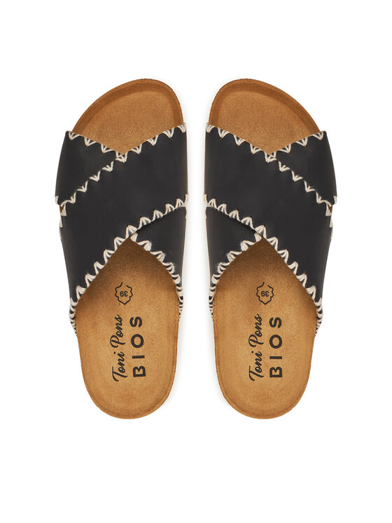 Toni Pons Šľapky Toni Pons Grit-Pe Čierna