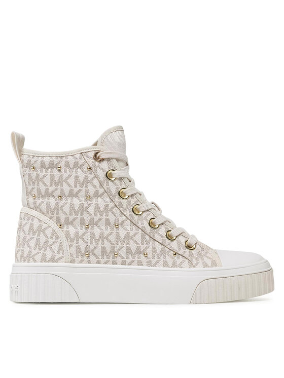 MICHAEL Michael Kors Plátěnky MICHAEL Michael Kors Gertie High Top 43T1GTFE5B Béžová