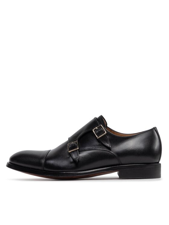 Lord Premium Zapatos hasta el tobillo Lord Premium Double Monks 5502 Negro