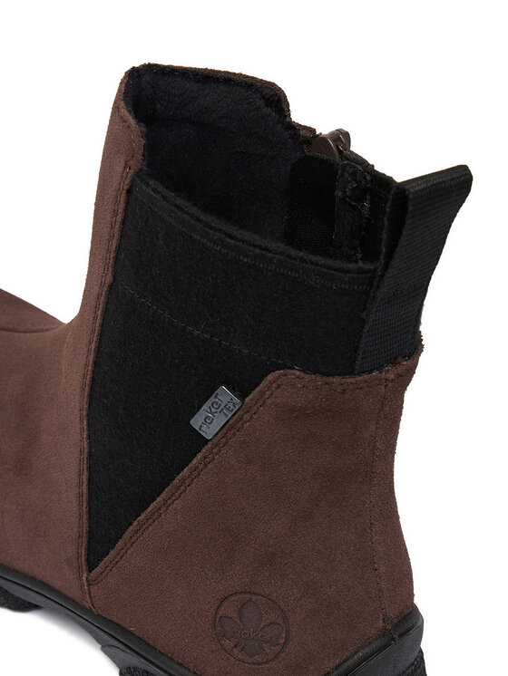 Rieker Botine Rieker CEO-Z7269-25 Maro închis