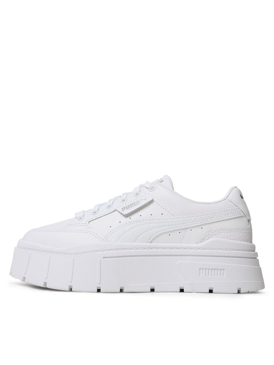 Puma Сникърси Puma Mayze Stack Lthr Wns 38441201 Бял