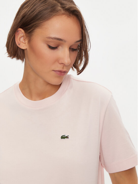 Lacoste Lacoste Футболка TF7215 Рожевий Loose Fit