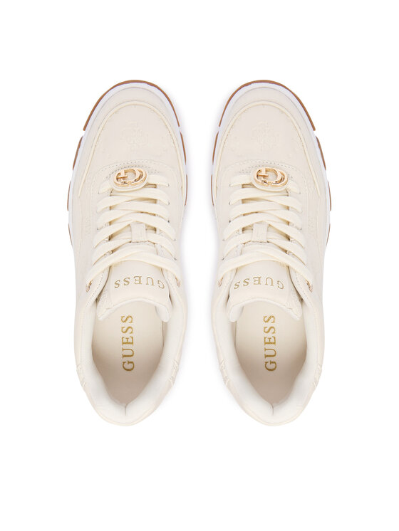 Guess Снікерcи Guess FLFBRT PEL12 Écru