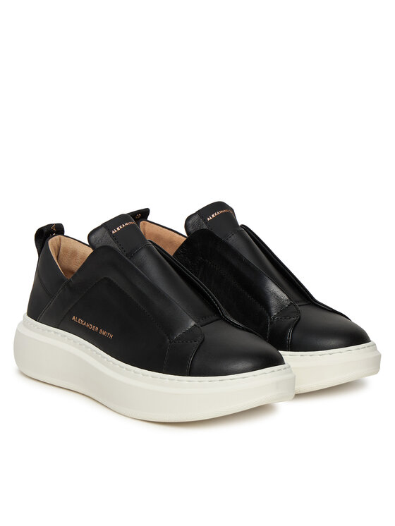 Alexander Smith Снікерcи Alexander Smith Wembley Slip-On-ASBCWLW Чорний