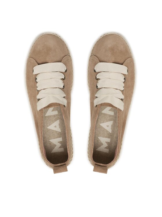 Manebi Espadryle Manebi Lace-Up Espadrilles W 1.9 E0 Beżowy