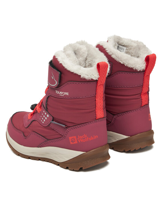 Jack Wolfskin Снігоходи Jack Wolfskin Polar Bear-g Texapore High Vc K Рожевий