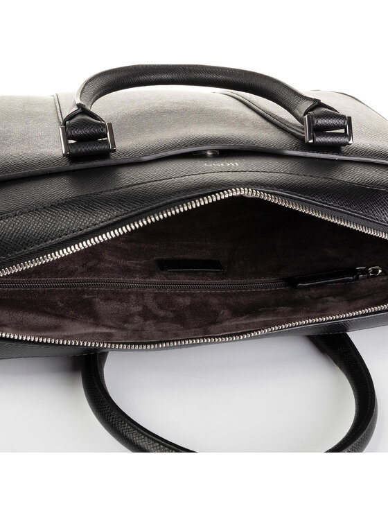 BOSS Torba za prenosnik Boss Signature 50390902 Črna