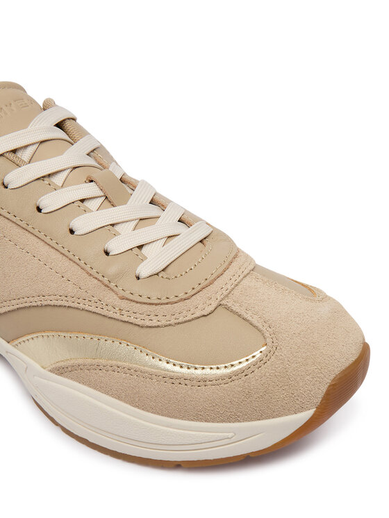 Tommy Hilfiger Sportcipők Tommy Hilfiger Th Modern Sporty Runner Leather FW0FW09590 Bézs