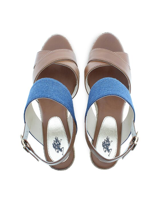 U.S. Polo Assn. Еспадрильї U.S. Polo Assn. Alyss ALYSSA011 Коричневий