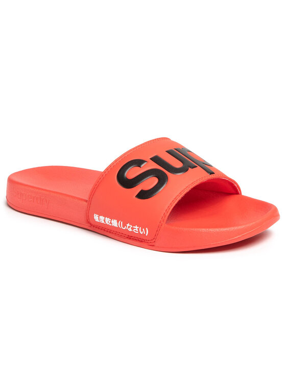 Superdry Natikači Superdry MF310008A Rdeča