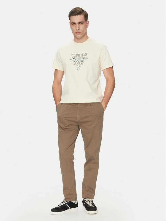 Guess Guess Футболка M5GI11 K8FQ4 Бежевий Regular Fit