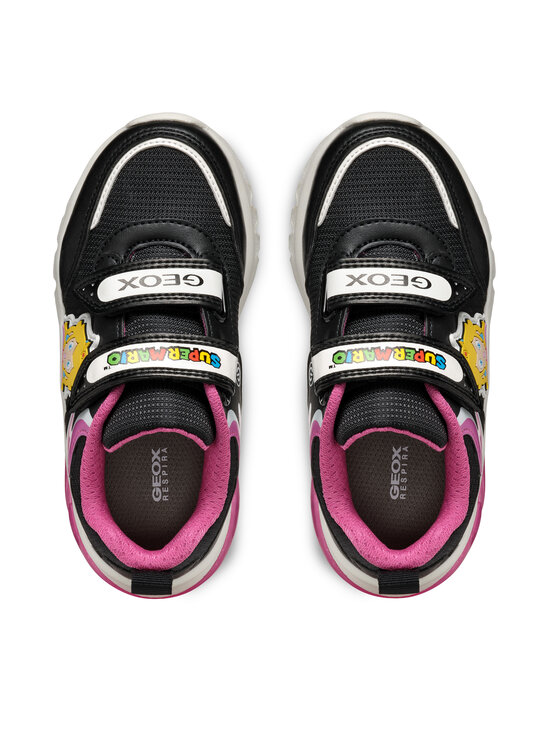 Geox Sneakersy Geox J Ciberdron Girl J46LPA 054FU C0922 DD Čierna