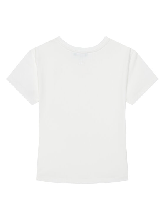 United Colors Of Benetton United Colors Of Benetton Marškinėliai 3P4ZC10O0 Balta Slim Fit